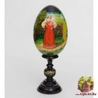ИКО-49 Яйцо расписное &quot;У околицы&quot; Овечкина М.В.