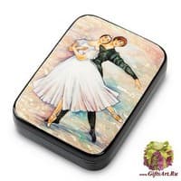 ШК-40/11 Шкатулка &quot;Балет&quot; бол. Силантьева