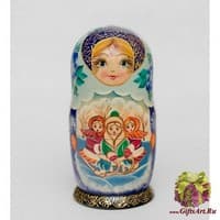 МР-25/06 Матрешка 5м &quot;Детвора на санках&quot;