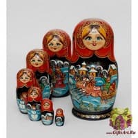 МР-25/113 Матрешка 7м &quot;Тройка-зима&quot;