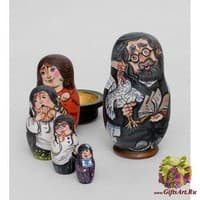 МР-13/ 2 Матрешка 5м &quot;Еврей в шляпе&quot;