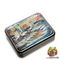 ШК-55/92 Шкатулка  &quot;Зима&quot; исп. Маркова