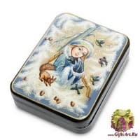 ШК-55/71 Шкатулка &quot;Снегурочка&quot; авт. Маркова Т.