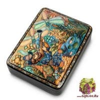 ШК-45/12 Шкатулка Холуй &quot;Комариная охота&quot; Орлова