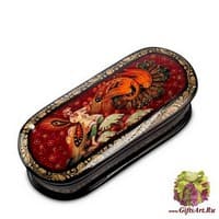 ШК-45/22 Шкатулка Холуй &quot;Жар-птица&quot; исп. Орлова