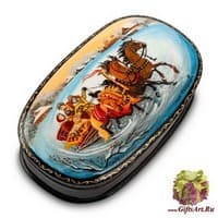 ШК-80/ 9 Шкатулка  &quot;Тройка&quot; Мухин