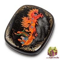 ШК-30/45 Шкатулка Холуй &quot;Тройка&quot; исп. Мухин