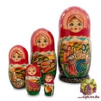 МР-25/12 Матрешка 5м &quot;Матрена с гусем&quot;