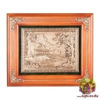 ПК- 08 Ключница &quot;Домик охотника&quot; 33х29