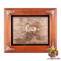 ПК- 17 Ключница &quot;Знак зодиака Овен&quot; 33х29