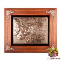 ПК- 22 Ключница &quot;Знак зодиака Телец&quot; 33х29