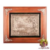 ПК- 87 Панно &quot;Домик охотника&quot; 33х29