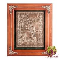 ПК-120 Панно &quot;Охотник с собакой&quot; 29х33