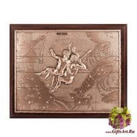 ПК- 89 Панно &quot;Знак зодиака Близнецы&quot; 25х20