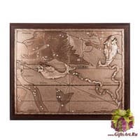 ПК-105 Панно &quot;Знак зодиака Рыбы&quot; 25х20