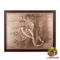 ПК-107 Панно &quot;Знак зодиака Скорпион&quot; 25х20