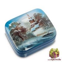 ШК-10/ 3 Шкатулка  &quot;Зима&quot; авт. Дунаев - Вариант A