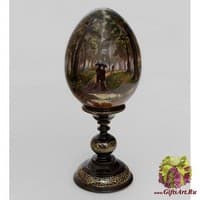 ИКО-41 Яйцо-икона &quot;Дубовая роща&quot; Рябов С.