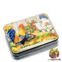 ШК-55/79 Шкатулка &quot;На поляне&quot; исп. Земина