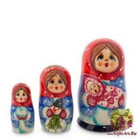 МР-21/ 8 Матрешка 3м &quot;Зимняя прогулка&quot;