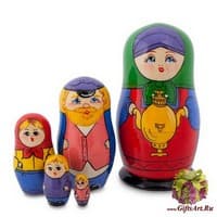 МР-20/37 Матрешка 5м &quot;Семейка&quot; СП - Вариант A