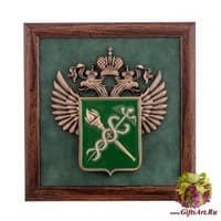 ПК- 80 Панно &quot;Герб Федеральной Таможенной Службы&quot; 20х21