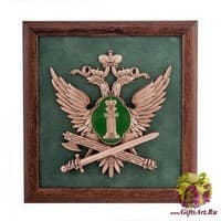 ПК-153 Панно &quot;Эмблема Федеральной службы судебных приставов РФ&quot; 20х21