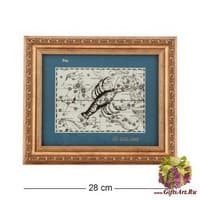 ПК-161 Панно светящееся &quot;Рак&quot; 28х23