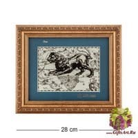 ПК-159 Панно светящееся &quot;Лев&quot; 28х23