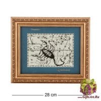 ПК-163 Панно светящееся &quot;Скорпион&quot; 28х23