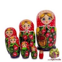 МР-27/26 Матрешка 7м &quot;Настенька с корзинкой&quot;