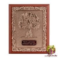 ПК- 62 Ключница малая &quot;Дерево Изобилия&quot; 21х25