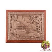 ПК- 63 Ключница малая &quot;Домик охотника&quot; 25х21