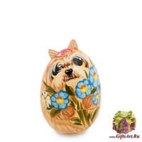 МР-28/21 Шкатулка-яйцо &quot;Собака&quot;