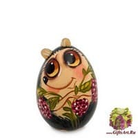 МР-28/19 Шкатулка-яйцо &quot;Ежик&quot;