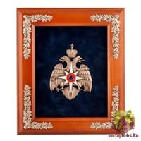 ПК- 51 Ключница &quot;Эмблема МЧС&quot; 29х33