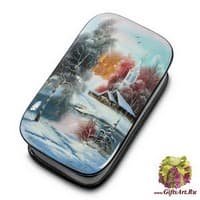 ШК-60/ 4 Шкатулка  &quot;Часовенка&quot; Соловьева Н. - Вариант A