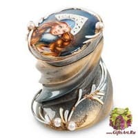 ШК-50/22 Шкатулка  &quot;Снегурочка&quot; авт. Шеншины