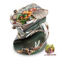 ШК-50/17 Шкатулка  &quot;Мотылек&quot; исп. Шеншины