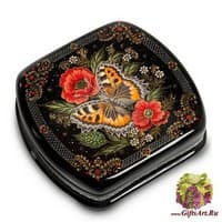 ШК-30/ 9 Шкатулка  Холуй &quot;Маки&quot; Николаева