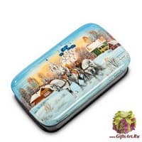 ШК-80/17 Шкатулка  &quot;Тройка&quot; Петрова - Вариант A