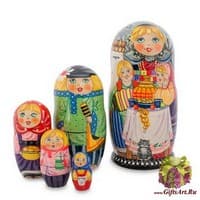 МР-15/ 4 Матрешка 5м &quot;Семейка&quot;