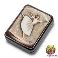 ШК-55/20 Шкатулка  &quot;Балет&quot; исп.Земина