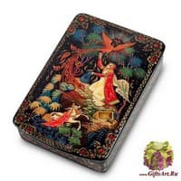 ШК-30/56 Шкатулка Холуй &quot;Конек-Горбунок&quot; Латышева