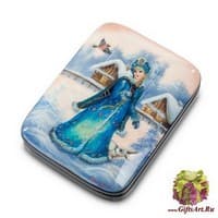 ШК-10/25 Шкатулка  &quot;Снегурочка&quot; Котова А.