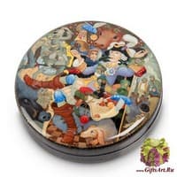 ШК-30/38 Шкатулка  &quot;Барон Мюнхгаузен&quot; Кардова А.