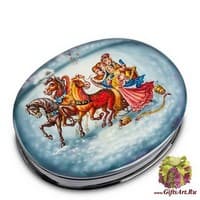 ШК-10/27 Шкатулка  &quot;Метелица&quot; исп. Мудров