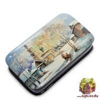 ШК-25/ 9 Шкатулка  &quot;Зима&quot; Хомин И.