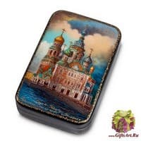 ШК-35/ 5 Шкатулка  &quot;Спас на Крови&quot; исп. Панферов