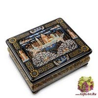 ШК-30/81 Шкатулка Холуй &quot;Русский север&quot; Юсов. Н.